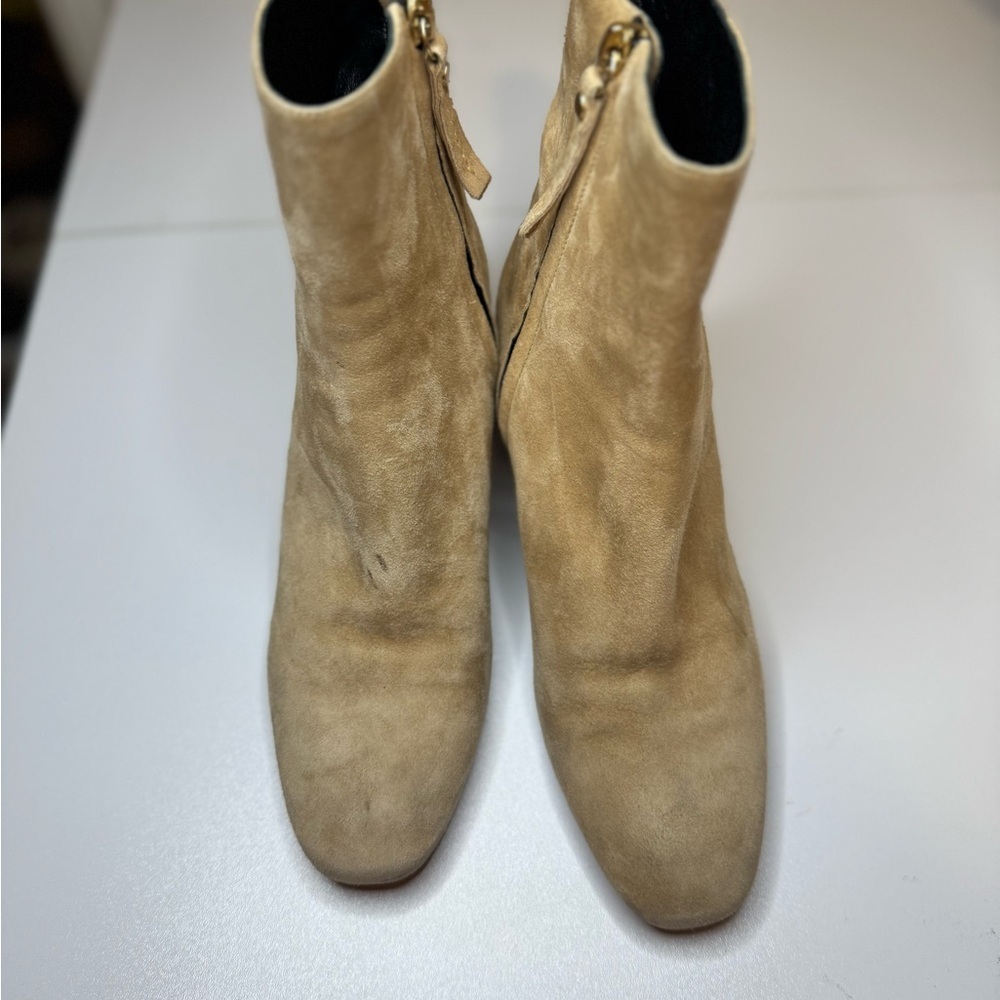 M. GEMÍ The Corsa Boot tan suede ankle boot size 38 - Picture 3 of 9